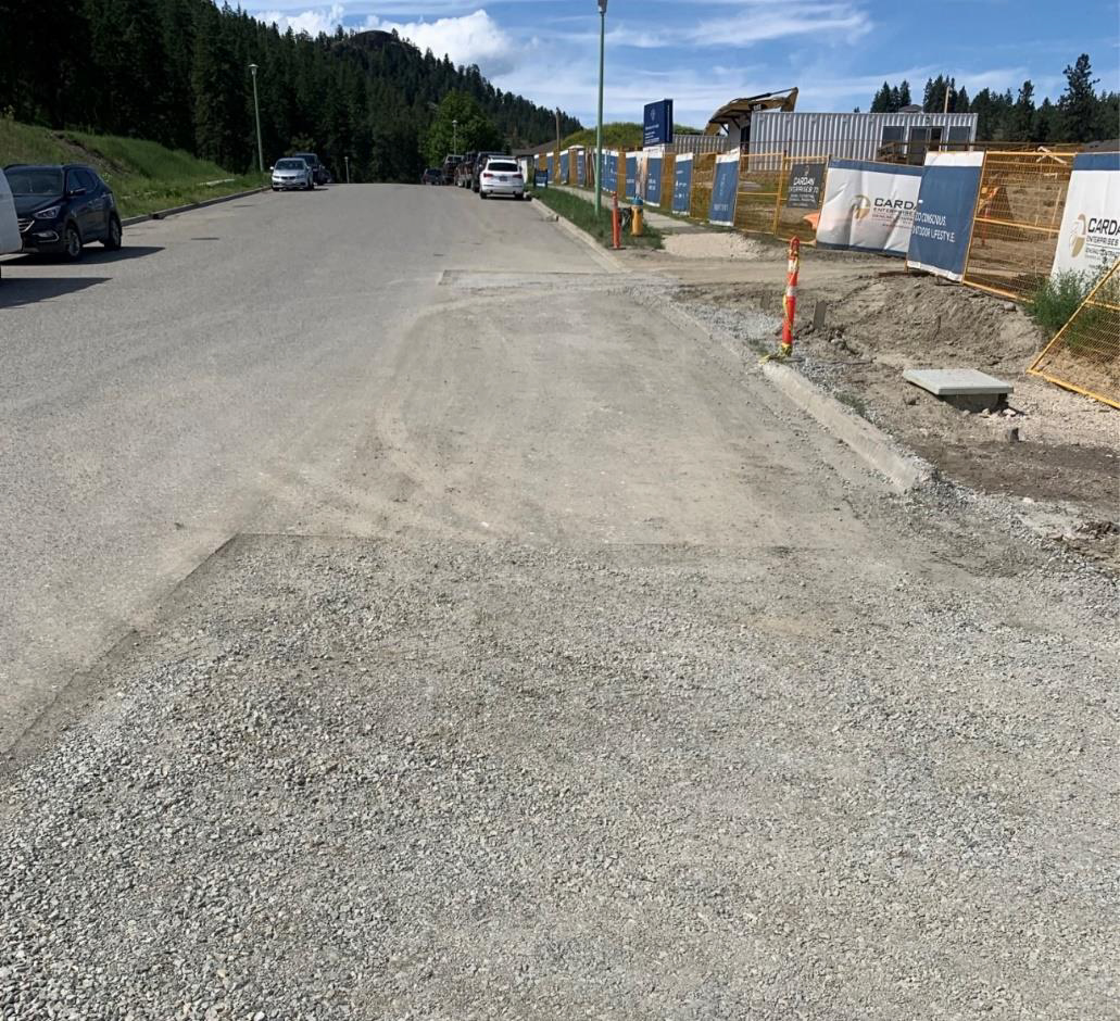 Road to be paved – June 3rd 2020